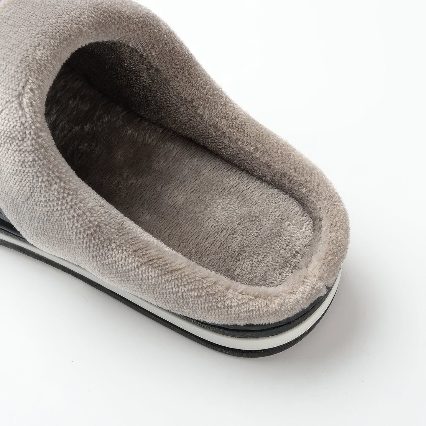 Pantuflas acolchadas y cómodas
