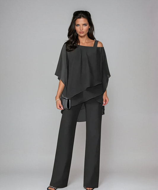 Mariella | Conjunto de dos piezas con capas