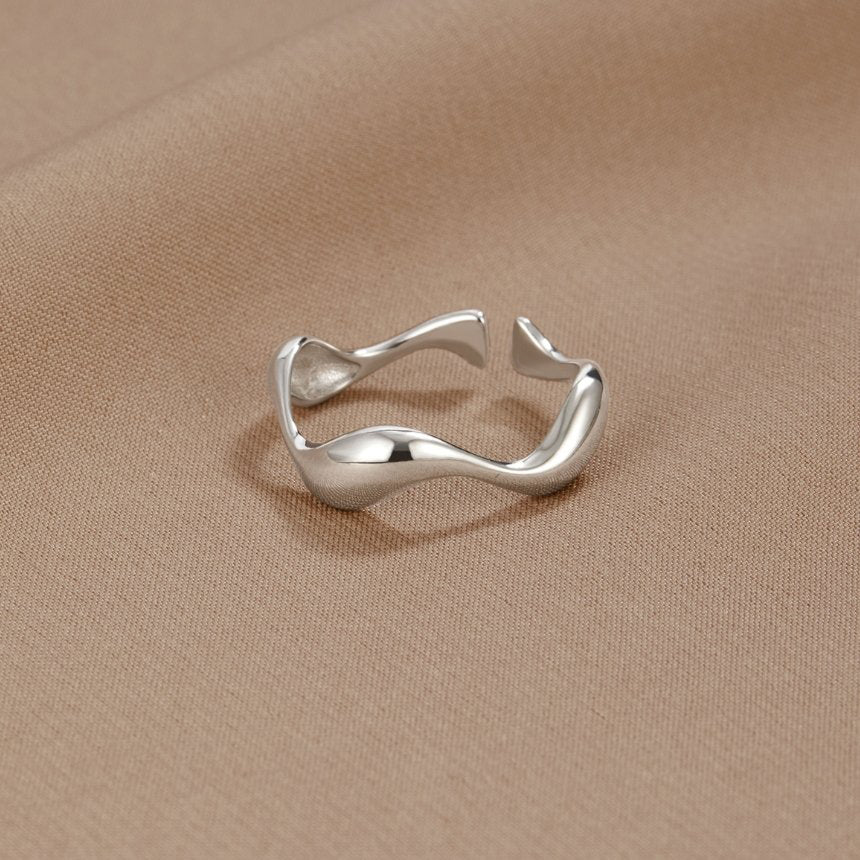 Anillo Silver Wave