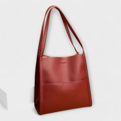 Bolsa de cuero hecha a mano