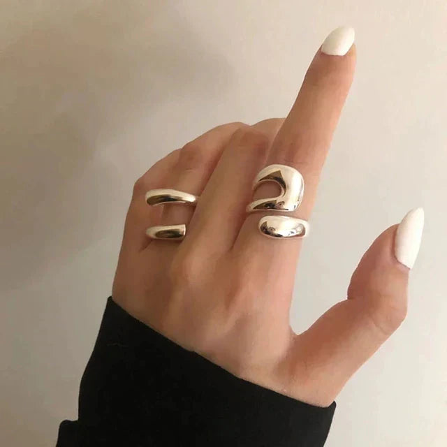Bague réglable élégante