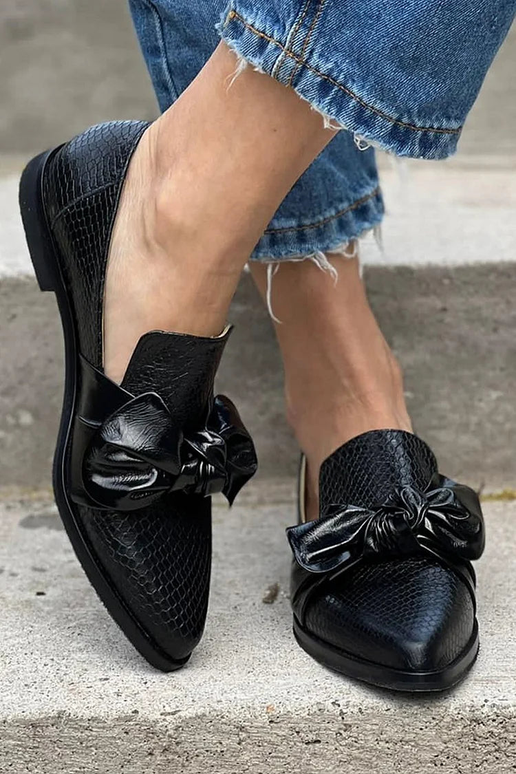 Chelsea - Elegance Bow Loafers