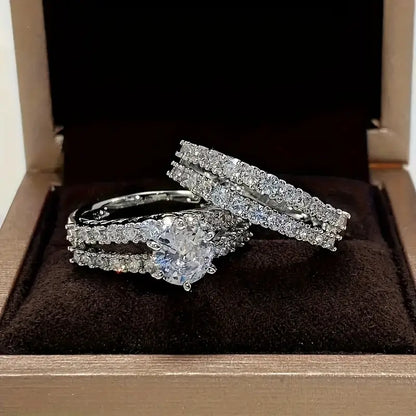 Conjunto de anillos «Radianza Eterna»