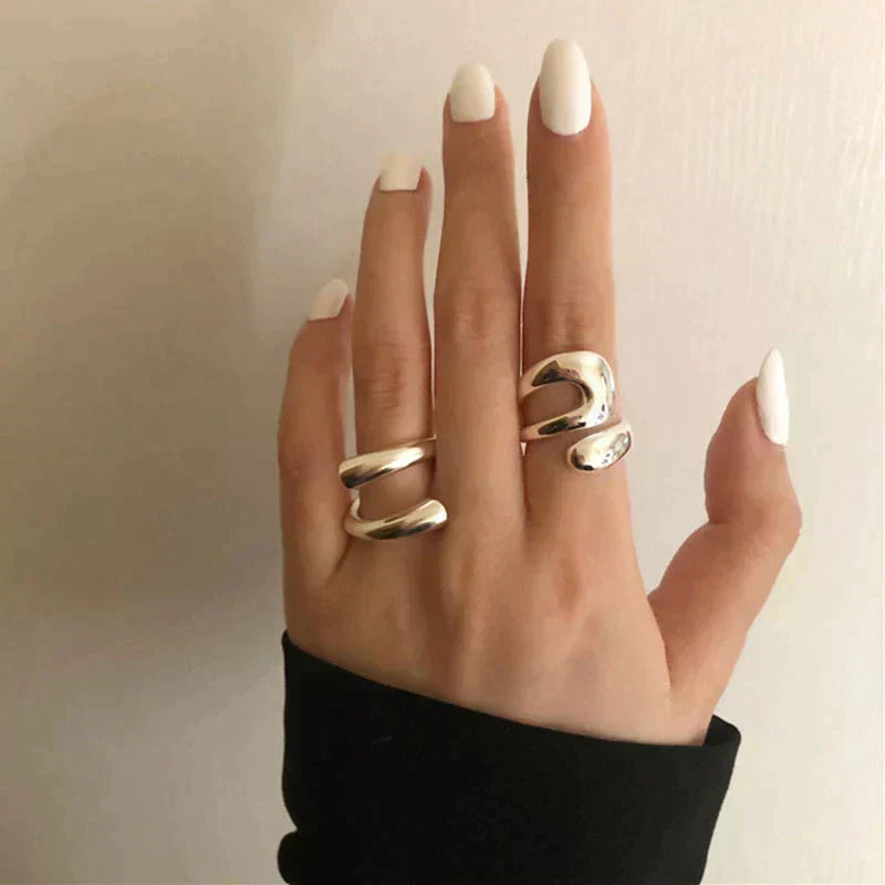 Bague réglable élégante