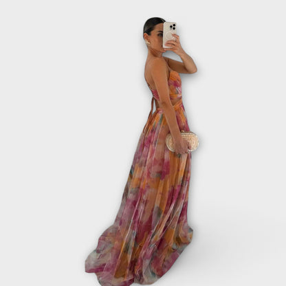 Annai Vestido Maxí - Elegante y Ajustado