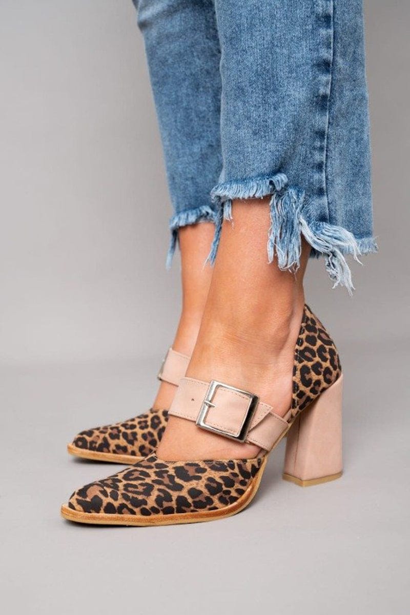 Tessia - Stylish Leopard Heels