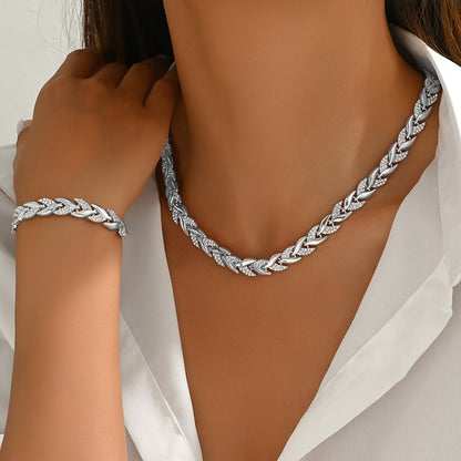 Conjunto de cristales «Cola de pez»