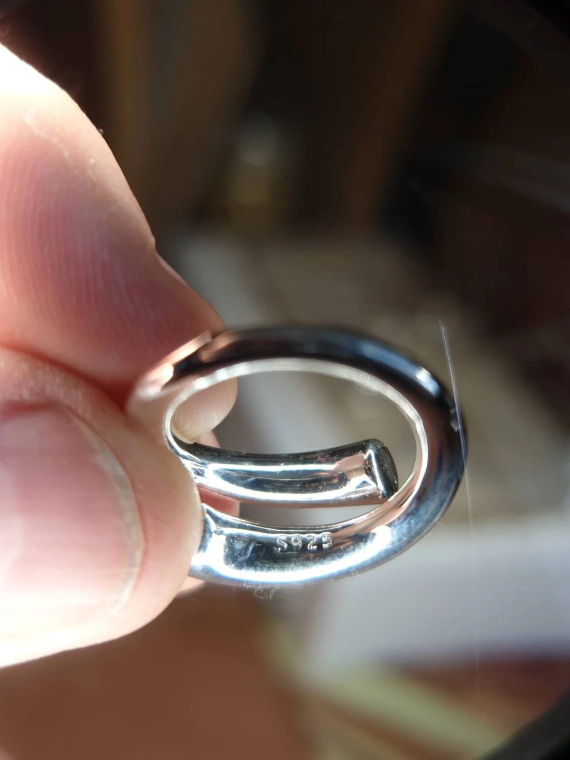 Bague réglable élégante