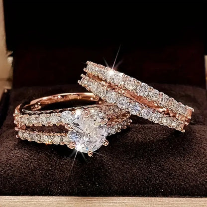 Conjunto de anillos «Radianza Eterna»