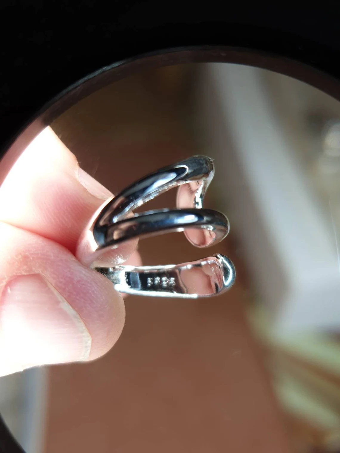 Bague réglable élégante