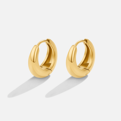 Aretes de aro Audrey Gold