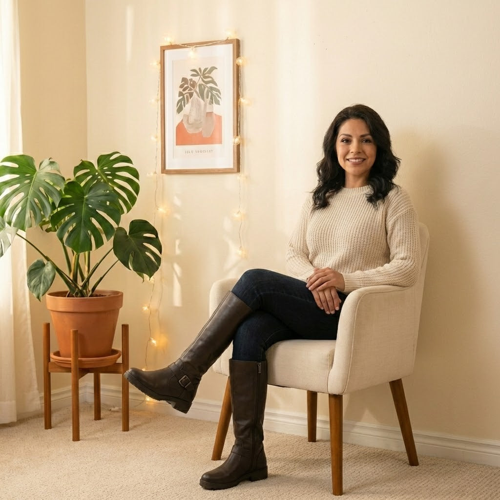 Verónica™ | Cómodas botas ortopédicas: aptas para pantorrillas (hasta 50 cm)