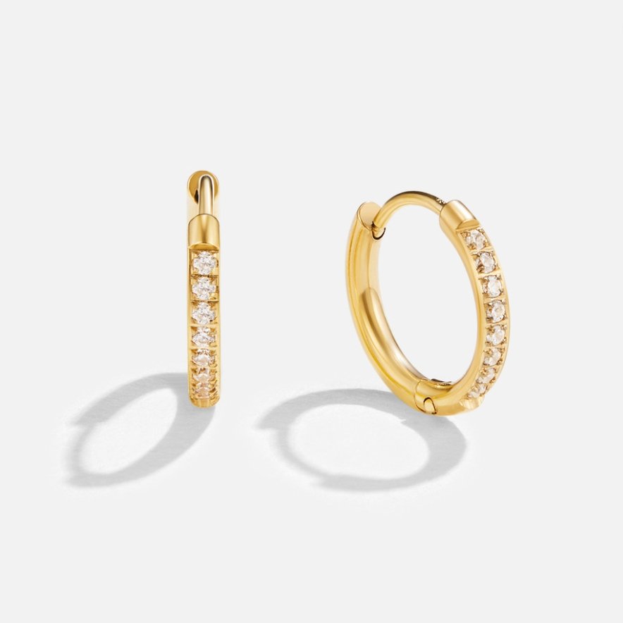 Aretes de aro Eternity