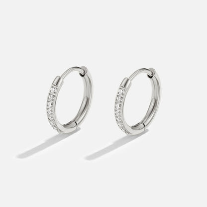 Aretes de aro Eternity