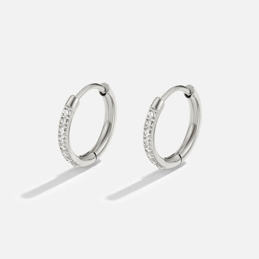 Aretes de aro Eternity