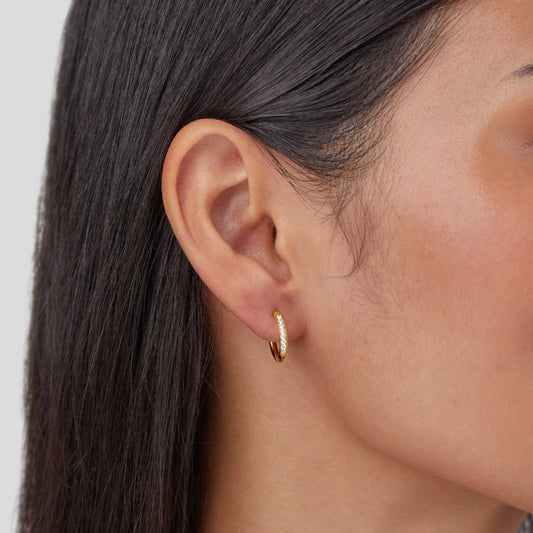 Aretes de aro Eternity