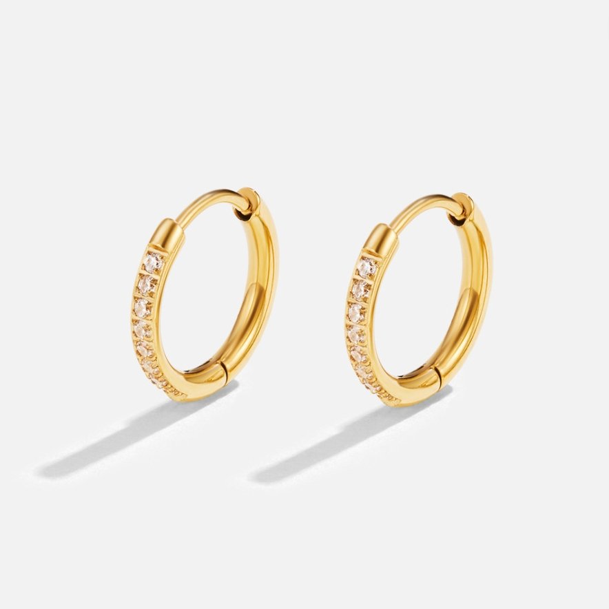 Aretes de aro Eternity