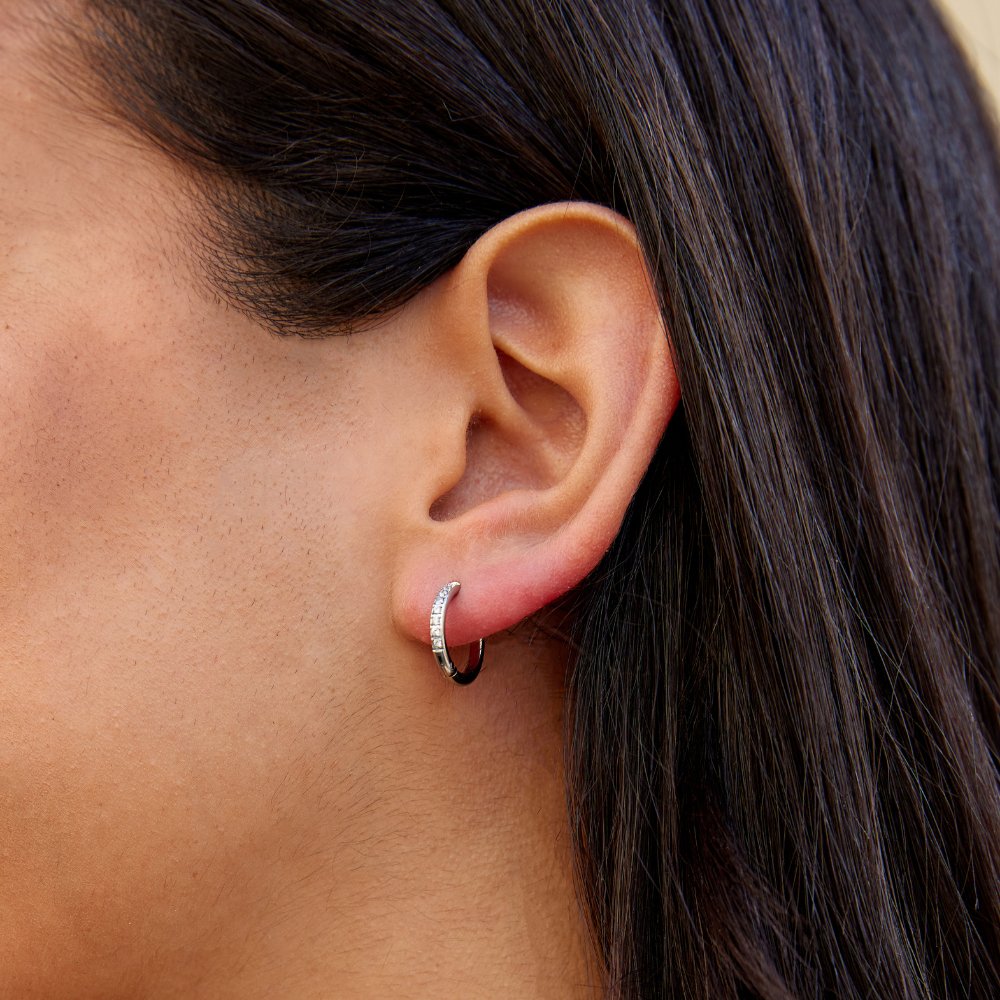 Aretes de aro Eternity