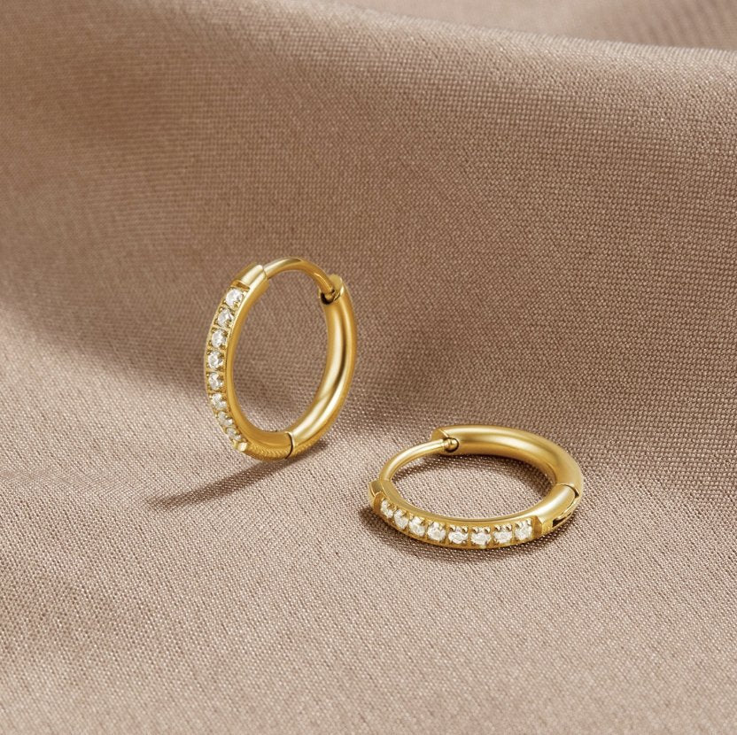 Aretes de aro Eternity