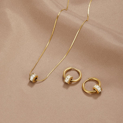 Conjunto Gigi en oro de 18 quilates