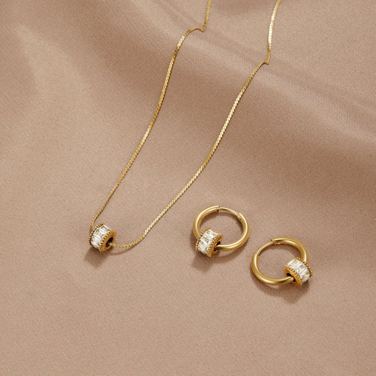 Conjunto Gigi en oro de 18 quilates