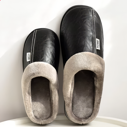 Pantuflas acolchadas y cómodas