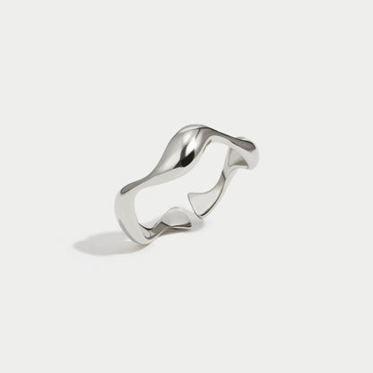 Anillo Silver Wave