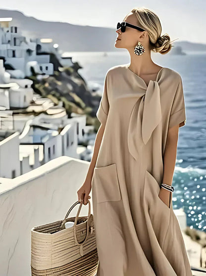 Flora™: vestido elegante con bolsillos